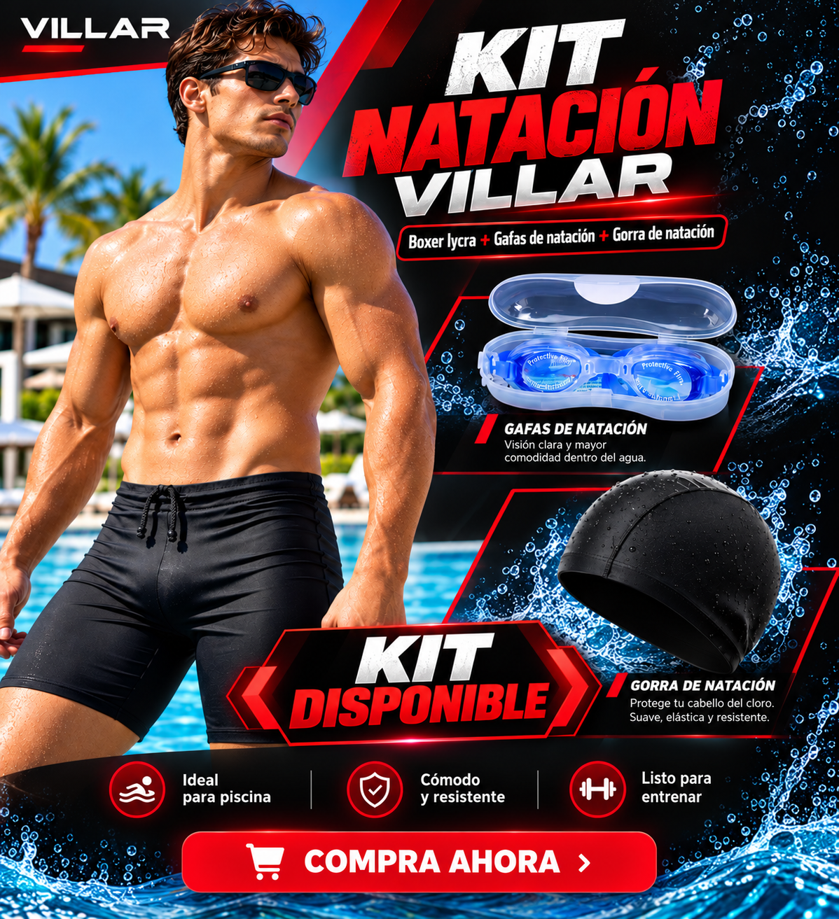KIT NATACION